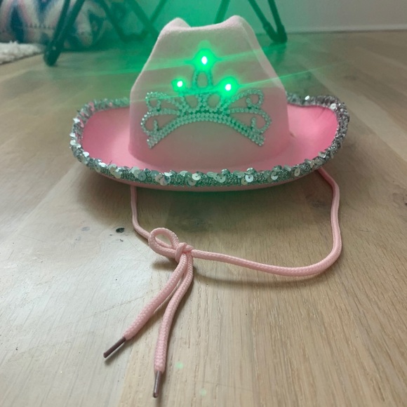🛑SOLD🛑 on Depop Pink light up child size cowboy - Picture 3 of 3